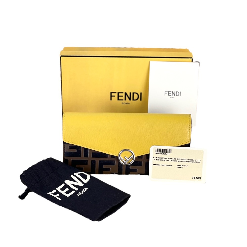 💎AUTHENTIC💎 Fendi Continental Wallet
